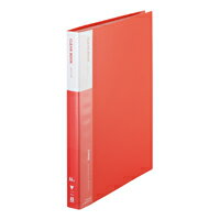 KKY EM-RA570RX6クリヤーブック A4縦 40ポケット 赤 6冊【@iimo】