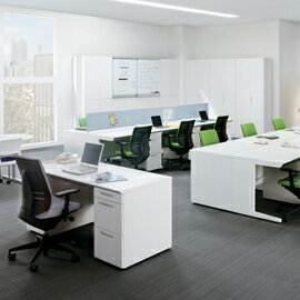 コクヨ iS スタンダードテーブル(D700・H720) センター引出し付きタイプ W1000