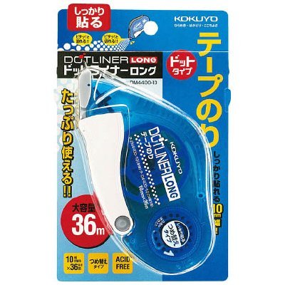 コクヨ テープのり(ドットライナーロング)（本体）5個