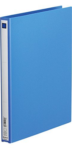キングジム リングファイル エコノミーA4S 青 611アオ 00051767 【まとめ買い10冊セット】