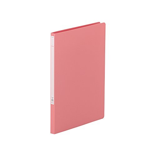 リヒトラブ パンチレスファイルA4 桃 F-347-2 00027978 【まとめ買い5冊セット】