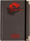 【ネコポス可】サンスター文具 上製本ノート A6サイズ スターウォーズ2 カイロ・レン