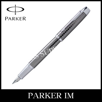 パーカーのIM PARKER(パーカー) 万年筆＜F＞ IM プレミアム ガンメタルチーゼルCT(S1 1420 192)