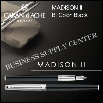 【送料無料】Caran d'Ache(カランダッシュ) 万年筆 MADISON II Bi-Color Black(マディソン2 バイカラー ブラック) 469...