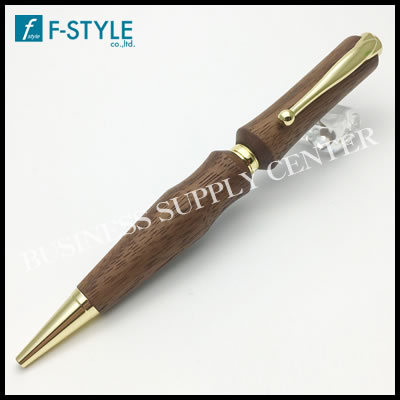 F-STYLE(エフスタイル) Wood Pen 3樹種Pen(銘木ボールペン) くるみ/ウォールナット TWD1703