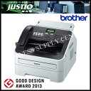 メーカー ブラザー工業株式会社 brother 品名 A4モノクロレーザー複合機 JUSTIO(ジャスティオ) 品番 FAX-2840 サイズ W368×D360×H311mm(突起物を除く)/約9.0kg 仕様 最大用紙サイズ：A4判：最大210×297mm(A4普通紙) 記録方式：記録方式 対応OS：Windows 8/7/Vista/XP/XP Professional x64、Mac OS X v10.8.x/v10.7.x/v10.6.8 ウォームアップタイム：8秒以下(スリープモードから)、28秒以下(電源投入から) 装置寿命：5万枚または5年間のいずれか早い方 プリント速度(A4)：最高20枚/分(片面) 商品説明 省エネ・省スペース設計のエントリーレーザーファクス。 2013年グッドデザイン賞。 備考 ※宅配便のみ利用可能 ※メール便・ネコポス・定形外郵便不可 納期にお時間かかる場合がございます。 ご注文後のキャンセルや変更はお受けできません。 在庫が流動的ですので、急な品切れにはご了承くださいませ。 在庫切れ・廃盤の場合はキャンセル処理させていただきます。 お急ぎの場合は予めお問い合わせいただけますと助かります。 ※商品のパッケージデザインは変更されることがあります。ご了承ください。