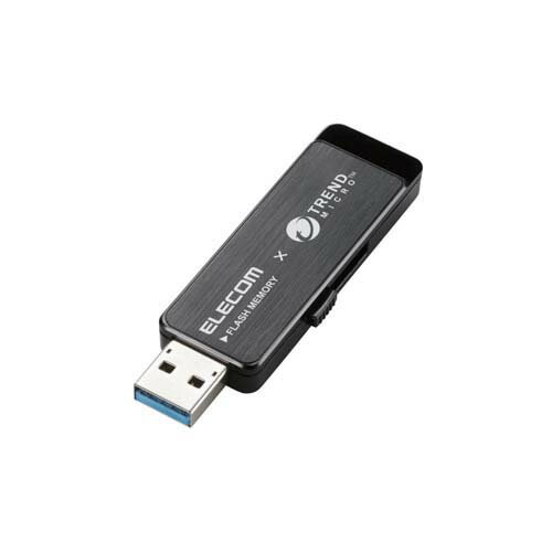 楽天Business Supply ShopUSBメモリ USB3.1（Gen1） ウイルスチェック 8GB Trend Micro USB Security（TM） 2.1搭載 ブラック