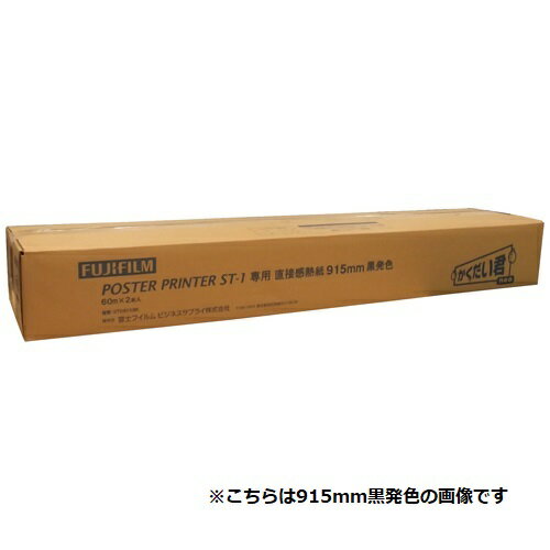 ST-1用感熱紙 白地黒字728X60M2本STD728BK