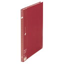クリアーファイル20P FC-122EL A4S 赤 10冊【2305CP1】