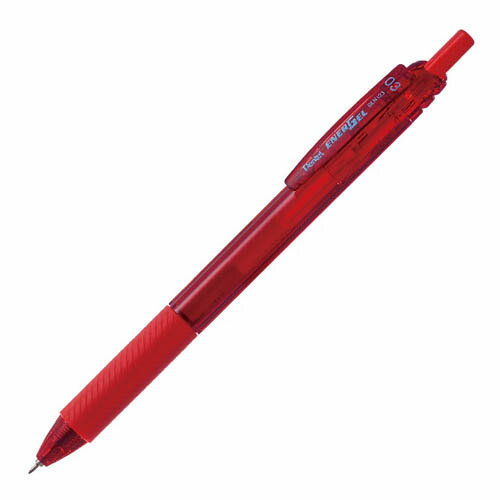 乐天商城 - ぺんてる ゲルインキボールペン エナージェル ENERGEL エス 0.3mm 赤 /ニードルチップ/ BLN123-B