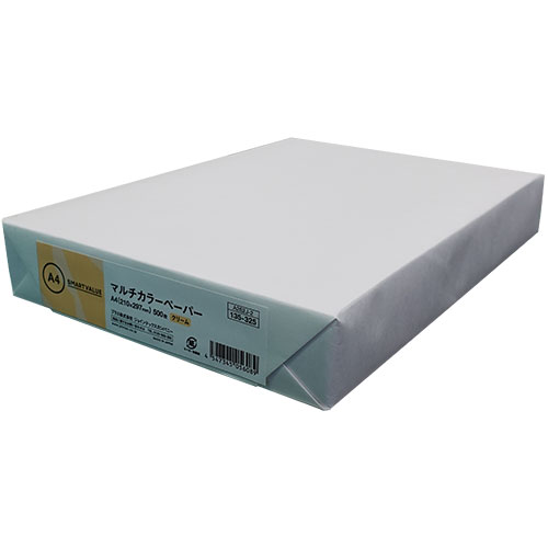 Rakuten - カラーペーパーA4 クリーム 500枚 A262J-2