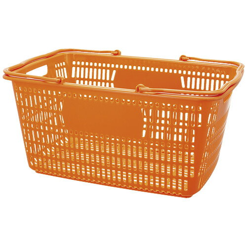 ショップかご 30L橙10個 B264J-OR10