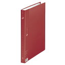 クリアーファイル40P FC-124EL A4S 赤 10冊【2305CP1】