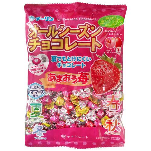 チーリン製菓 あまおう苺オールシーズンチョコ300g