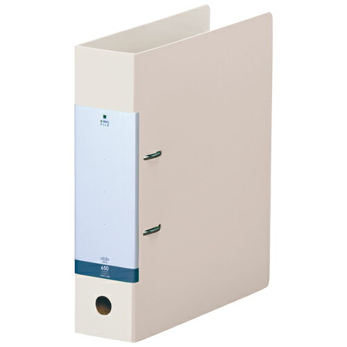Rakuten - D型リングファイル A4S 白 G2280-0