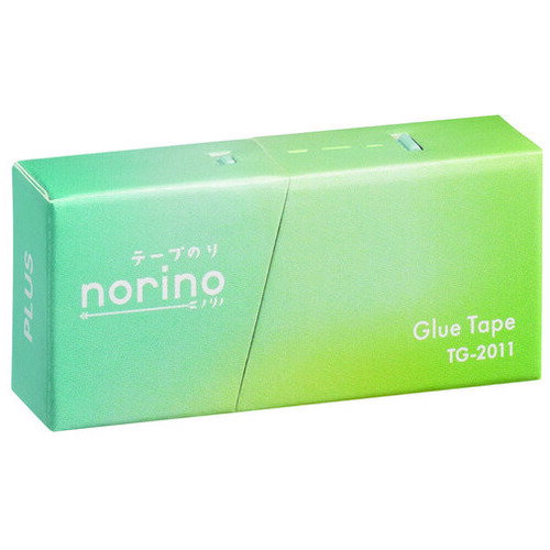 プラス ノリノ 紙ケース入りテープのり TG-2011 グリーン