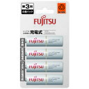 富士通 ニッケル水素電池 単3形 4本 HR-3UTC(4B)