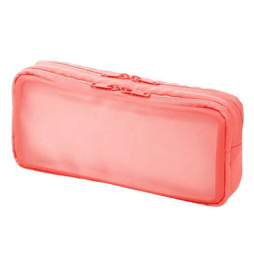ナカ見え ガジェットポーチL TW-BG002L PK supplyshop-10038326 Business Supply Shop パッケージ画像