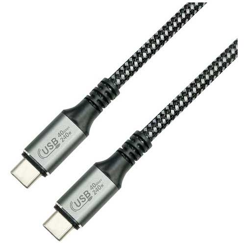 Rakuten - ルーメン USB4.0 Type-Cケーブル 240w 1m