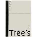 日本ノート ノート Tree 039 s B5 A罫 30枚 クリーム 10冊 Trees UTR3AC 10