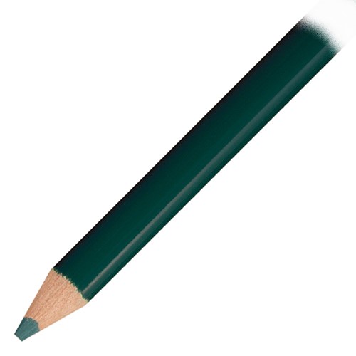 色鉛筆 単色 深緑 ふかみどり 1500-10 1ダース（12本入） トンボ鉛筆