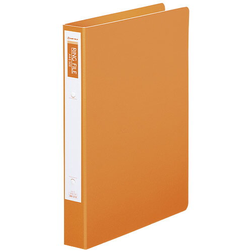 リング式ファイル D030J-OR10 オレンジ10冊