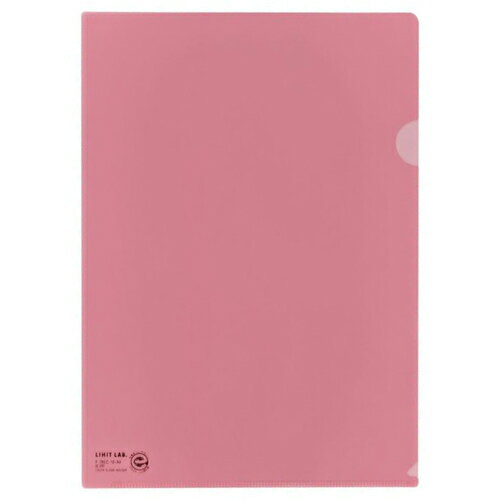 クリヤーホルダー F-78EC18 A4 Cピンク 5枚