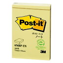 Post-it 再生紙ノート 656RP-YN イエロー