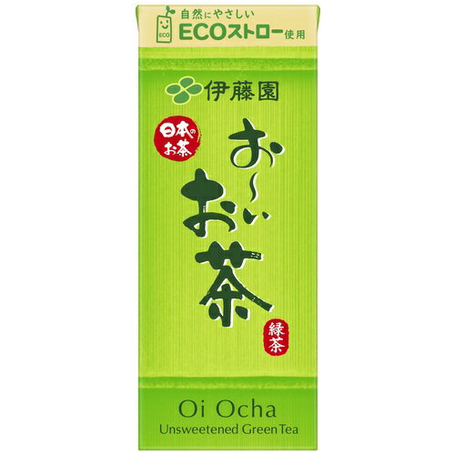 伊藤園 お〜いお茶 テトラパック 250mL24本 2箱