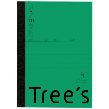 Trees A6 B罫 48枚 グリーン