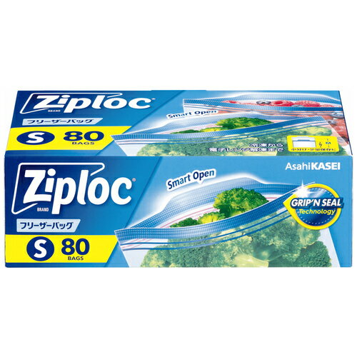 旭化成ホームプロダクツ ジップロック フリーザーバッグ S80枚入