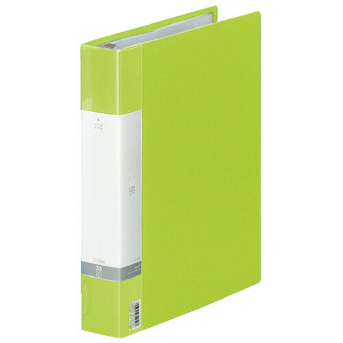クリヤーブック リクエストG3803-6 A4S黄緑