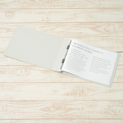 フラットファイル 022NW A4E グレー 10冊【2305CP1】 2