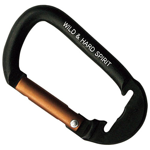 アルミカラビナ 6mm 黒