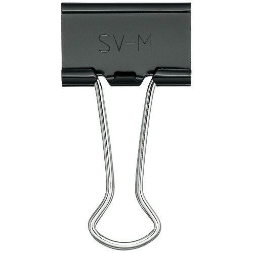 ダブルクリップ中 100個 B751J-M100のサムネイル