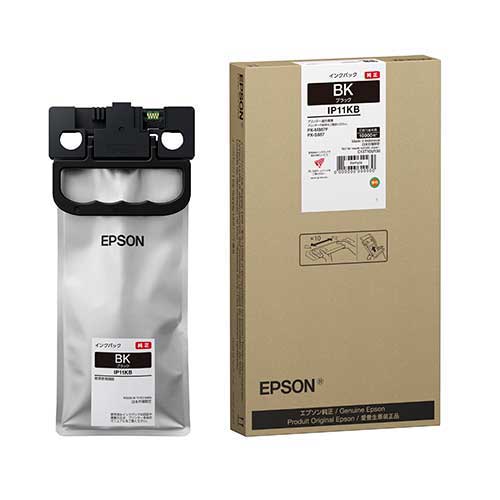 EPSON - EPSON インクパック ブラック Lサイズ IP11KB