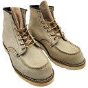 Red Wing レッドウィング レッドウイング 8173 6inch CLASSIC MOC TOE ブーツ Traction Tred Sole TAN R...