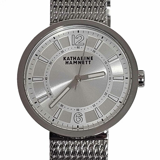 キャサリンハムネット KATHARINE HAMNETT 腕時計 シルバー ブレス クォーツ メンズ 日本製 新品未使用 ストック品 KH20A7-B15 キャサリンハムネット KATHARINE HAMNETT 腕時計 シルバー ブレス クォーツ メンズ 日本製 新品未使用 ストック品 KH20A7-B15