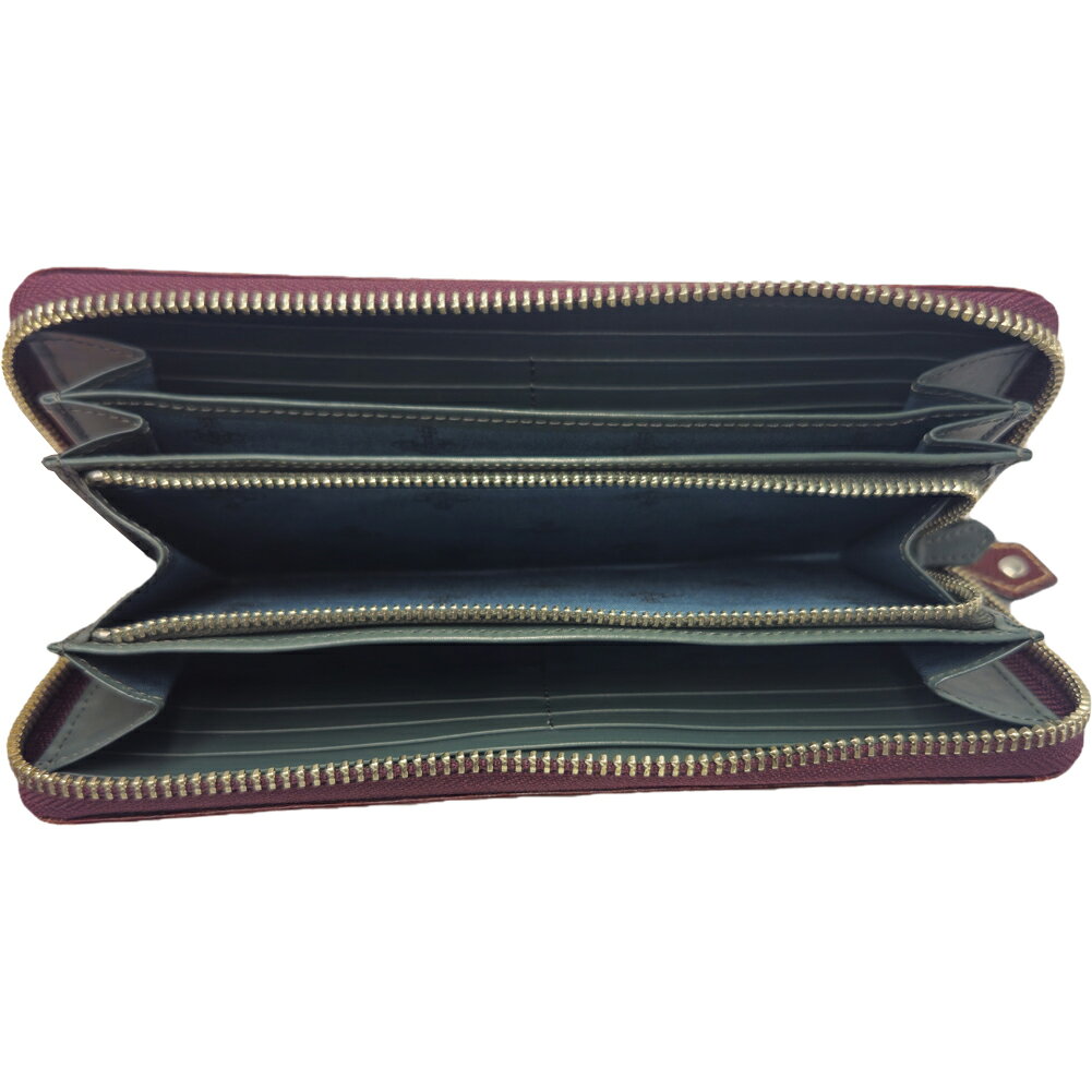 Vivienne Westwood ヴィヴィアンウエストウッド ラウンドファスナー長財布 ボルドー K50780 アウトレット