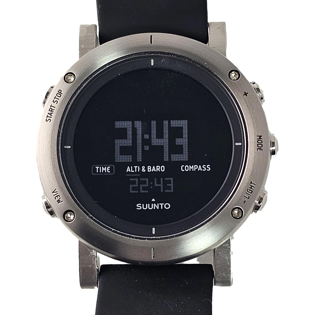 スント SUUNTO 腕時計 コア ブラッシュド スティール コンパス 高度計 アウトドアウォッチ CORE BRUSHED STEEL SS020339000