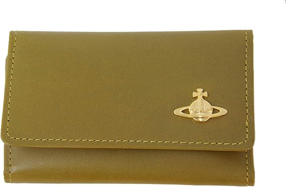 Vivienne Westwood ヴィヴィアンウエストウッド キーケース カーキ 本革 レザー コイン R953