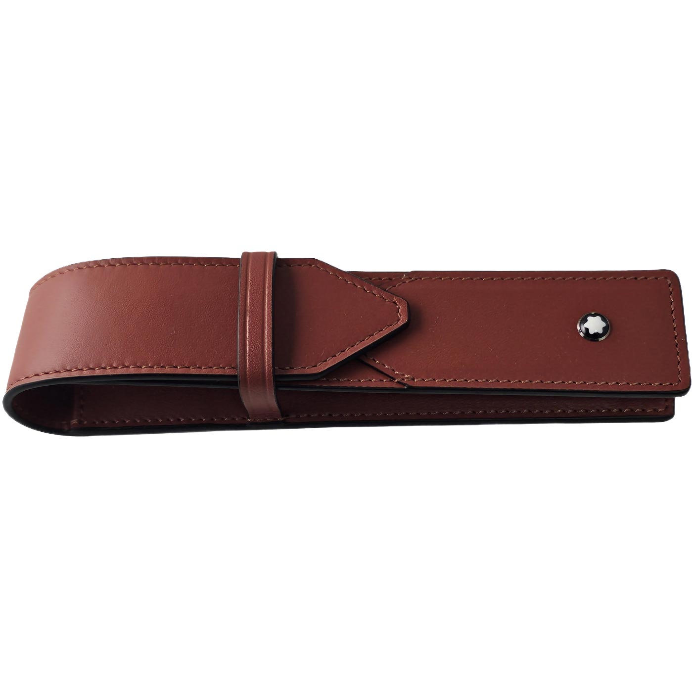 Rakuten - モンブラン MONTBLANC 1本用 ペンケース ソフト レザー ブラウン Light Brick マイスターシュテュック セレクション Meisterstuck Selection 131267
