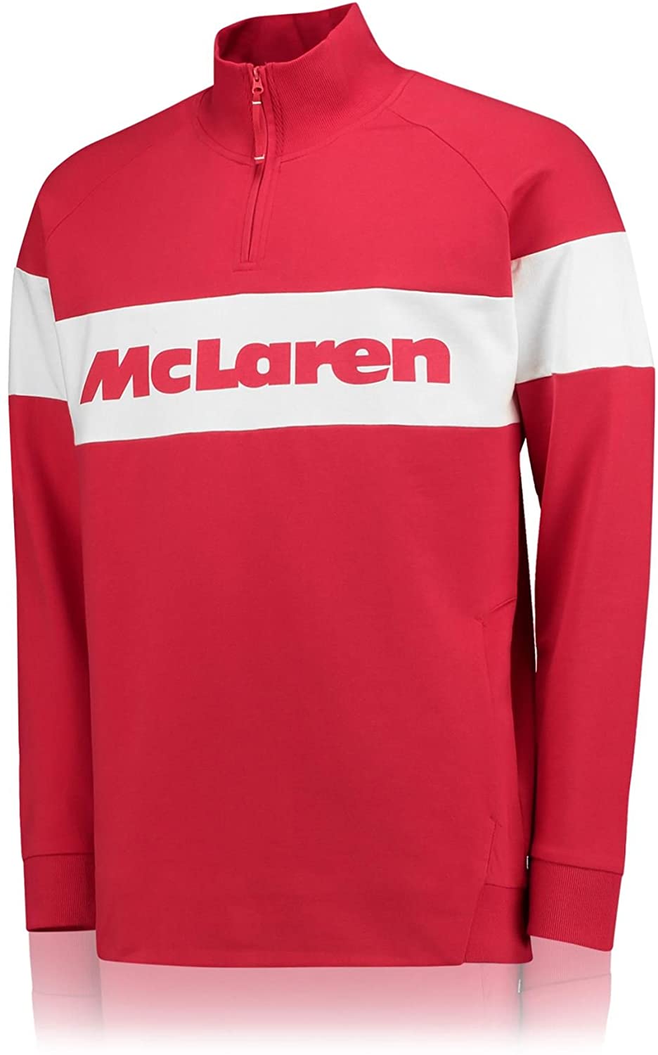 Rakuten - マクラーレン Mclaren ロゴ スウェット ジップアップ Logo 1/4 Zip Sweater LMH4018