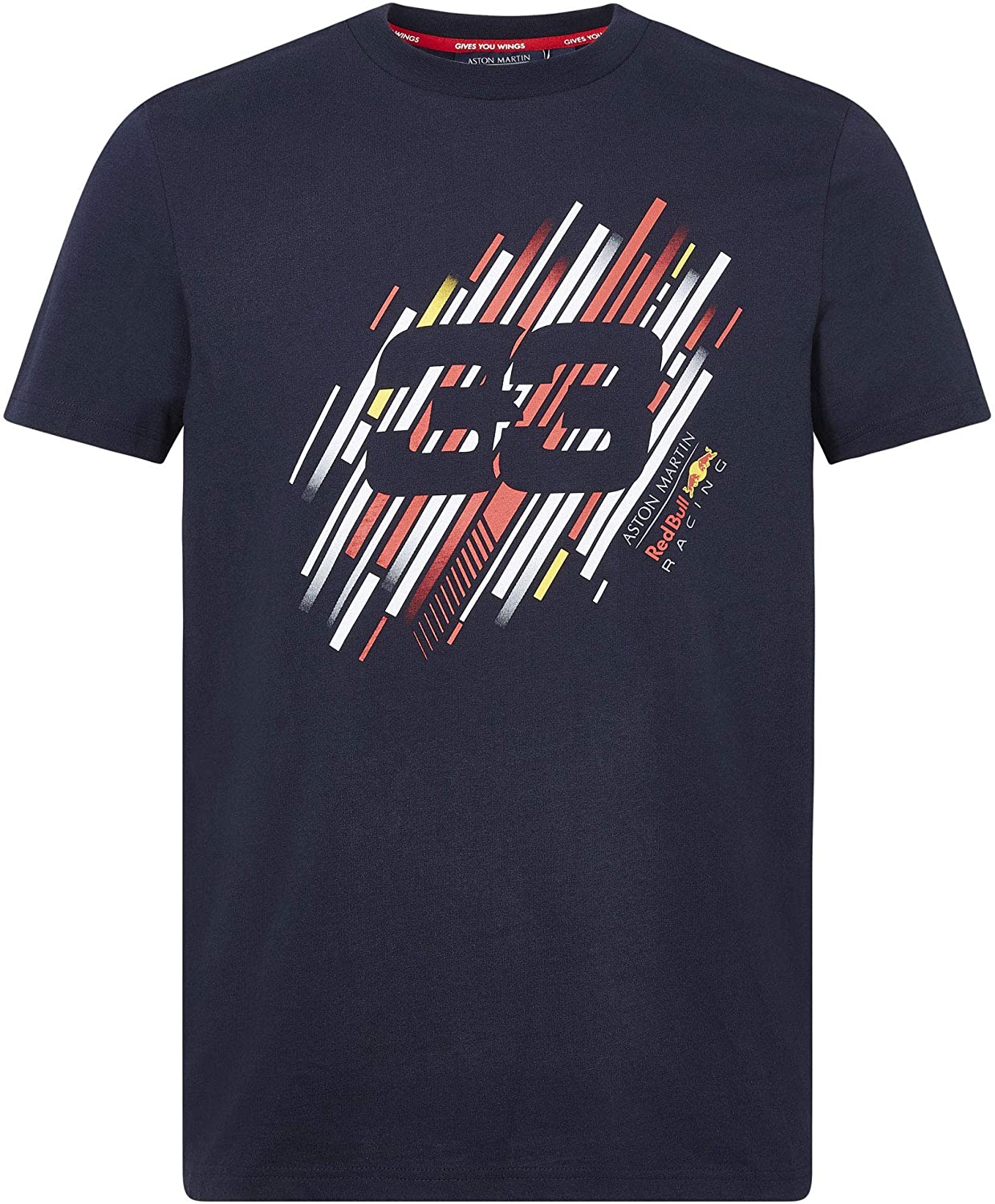 Branded Sports Merchandising B.V. Red Bull Racing F1 Max Verstappen ナンバーTシャツ ブルー M