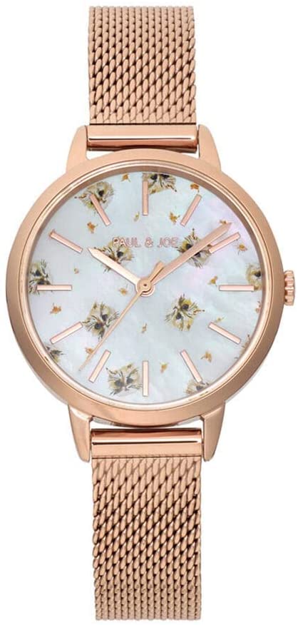 ポール＆ジョー レディース 腕時計 マザーオブパール シェル文字盤 MOTHER OF PEARL DIAL SERIES　BLUE EYE CAT Gipsy 猫 PJ7727-BS04B