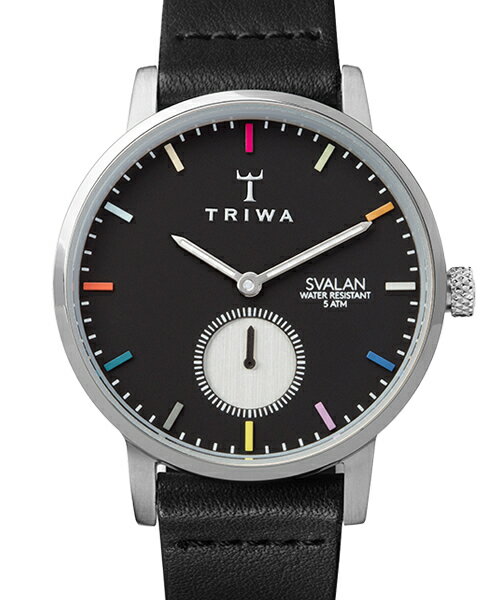 トリワ ビジネス腕時計 レディース トリワ TRIWA 腕時計 VIVID SVALAN BLACK ブラック レディース SVST108-SS010112 アウトレット