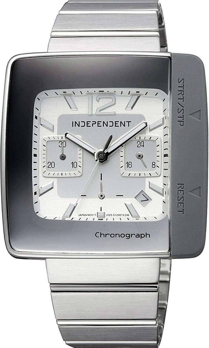 INDEPENDENT 腕時計 アナログ デュアルタイム シルバー 楽天市場】腕時計 クロノグラフ citizen シチズン independent