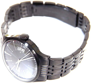 TAKEO KIKUCHI タケオキクチ 腕時計 メタルブレス 自動巻 ブラック B24D