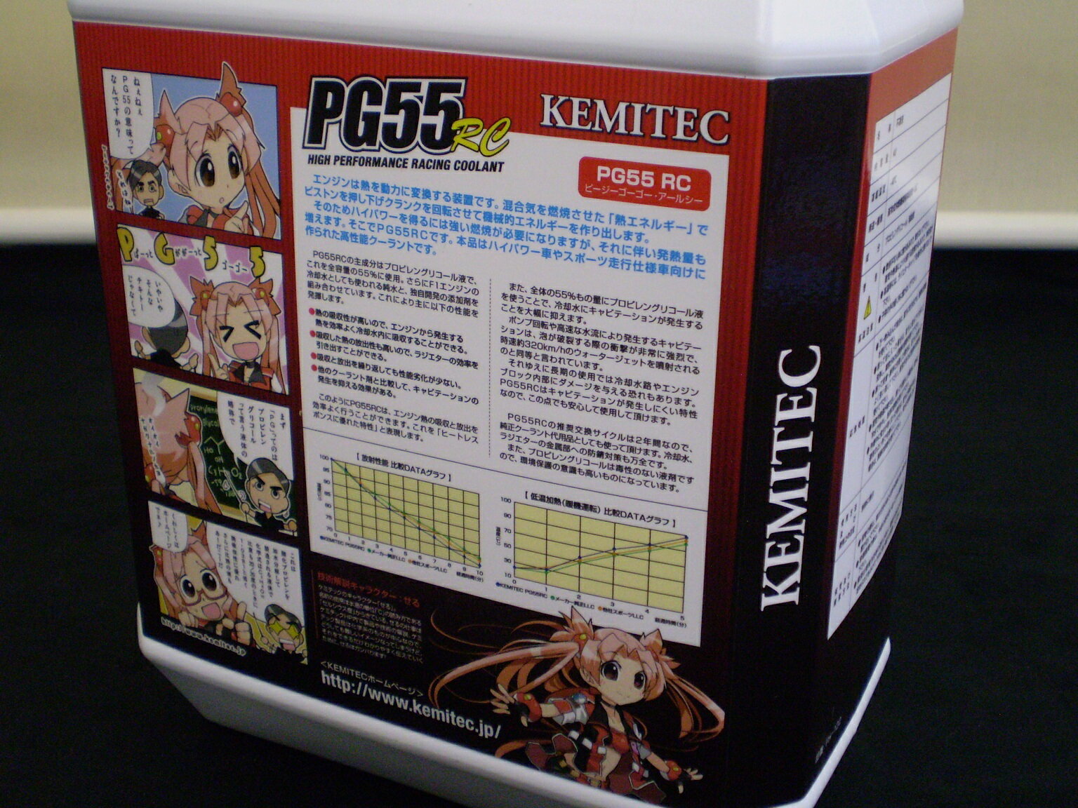 KEMITEC　ケミテック 高性能レーシング クーラントPG55 RC 【 2L 】 FH111【HIGH PERFORMANCE RACING COOLANT】 2