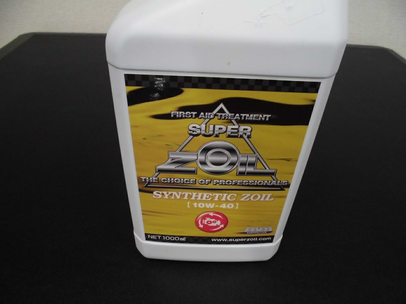 SYNTHETIC ZOIL（シンセティックゾイル） 10W-40 1000ml 油膜＋金属表面改質（100％化学合成オイル)